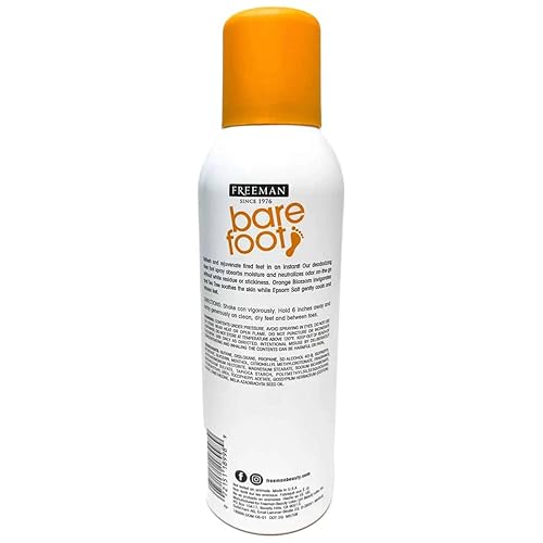 Miniatura 2 de Freeman Bare Foot Spray desodorizante en polvo, 4.5 onzas (4.5 fl oz)