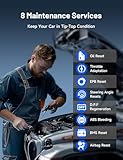 TOPDON Topscan OBD2 Scanner Bluetooth, Wireless OBD2 All System Diagnostic Tool, 8 Reset, Active Test, Check Engine Car Code Reader, Vehicle Performance Test for iOS & Android, All Software 1 YearFree - Image 4