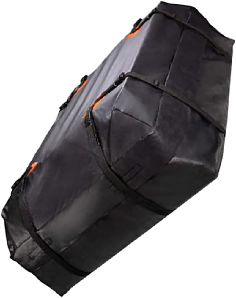 GANAZONO 420D Waterproof Car Roof Bag Heavy-Duty Straps Sturdy Oxford Fabric Roof Cargo Carrier for SUVs and Cars Weatherproof Luggage Storage Pouch