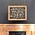 Luxuriant Oil Rubbed Bronze Matte Finish 12i n. x 16 in. Hand Made Metal Backsplash Decorative Mural Plaque Tile (1Pcs/Case)