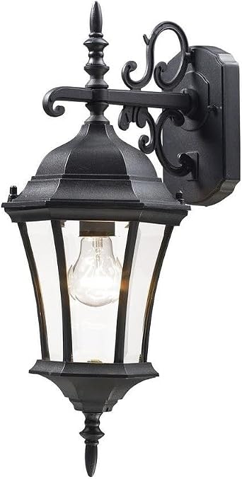 1 Light Outdoor Wall Mount in Fusion Style 8 inches Wide by 21.75 inches High 372-Bel-1040552
