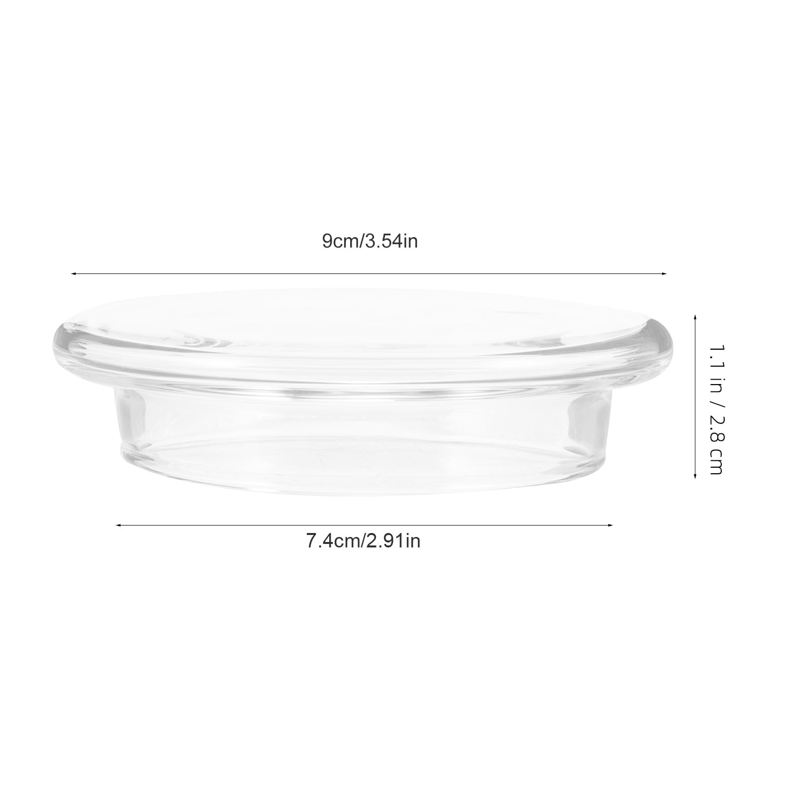 Healifty 3 Piezas Tapa de Vidrio de Borosilicato para Tetera Repuesto Resistente y Sellado para Hogar Fiestas y Camping Protege contra Insectos y Derrames