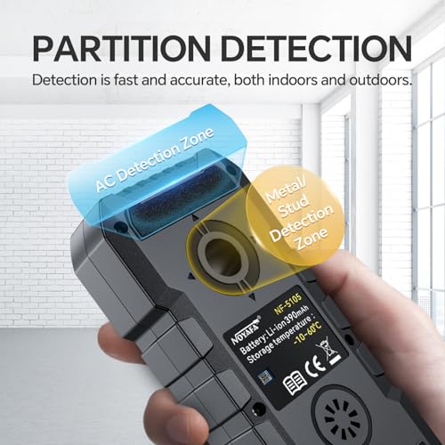 GOTMEET Rechargeable Stud Finder Wall Scanner Tool