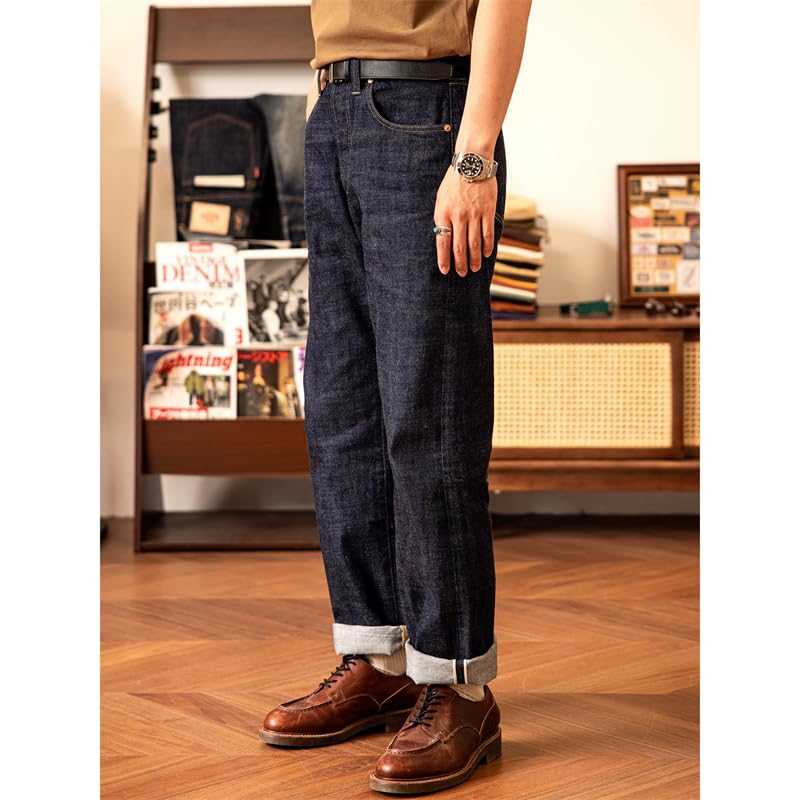 Red Tornado WWII Model Selvedge Jeans Relaxed Fit3