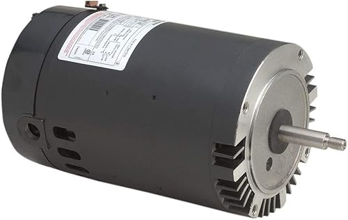 Miniatura 3 de Century Electric B227SE Motor de repuesto de brida redonda con marco de 56 años de potencia de 34 caballos de fuerza (anteriormente A.O. Smith)