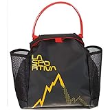 Bolsillos grandes La Sportiva Training Chalk Bag Bolsa de magnesio, Adultos Unisex, Black/Yellow (Multicolor), Talla Única