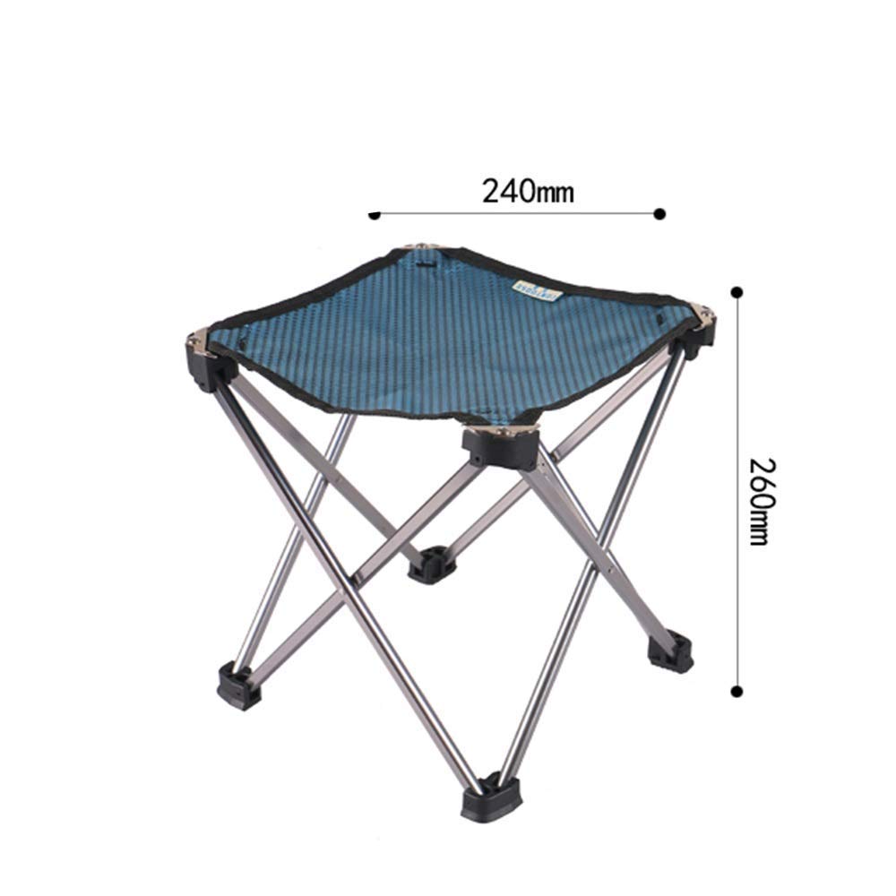 Klapphocker Mini Campinghocker - Leichter Falthocker Bis 102kg Mit Tragetasche