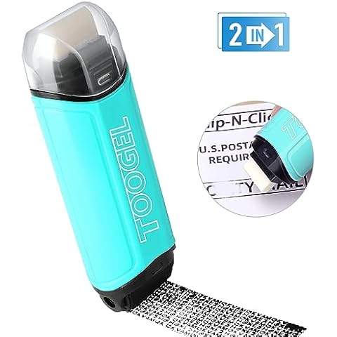 Toogel 2-in-1 Identity Theft Roller Stamp Cover