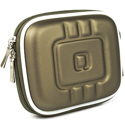 VG Compact (M) Travel Edition Semi Hard Case (Gun Metal Gray EVA) for Panasonic Lumix DMC Point and Shoot Digital Cameras Point and Shoot Digital Cameras