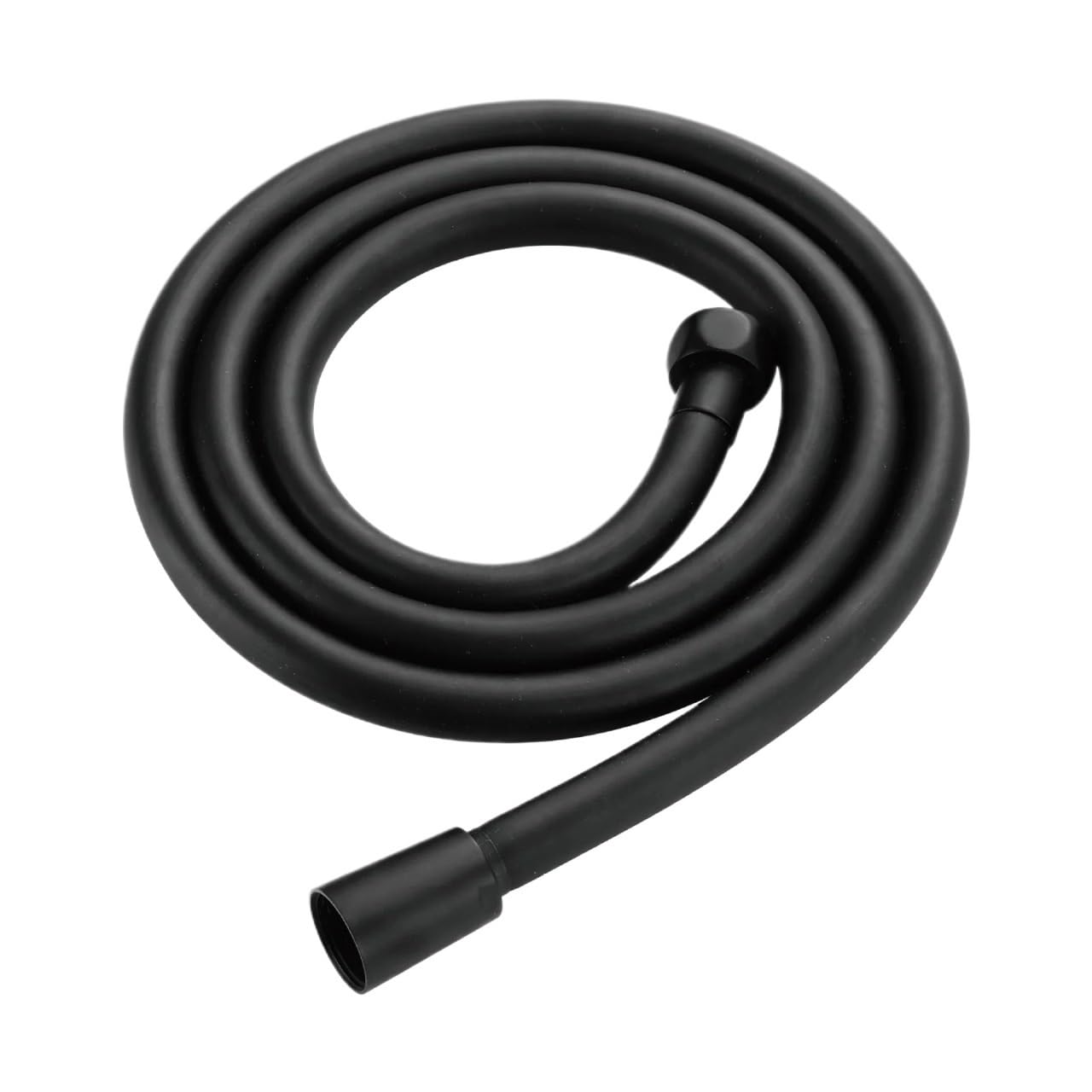 manguera de ducha flexible, Flexo de ducha PVC multicolor 150cm(Black)
