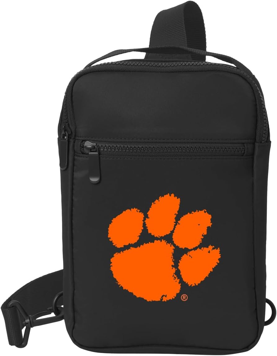 Broad Bay Clemson Crossbody Bag - Versatile Travel, Sports, or Gameday Bag for Clemson Tigers Fans and Alumni, Men or Women