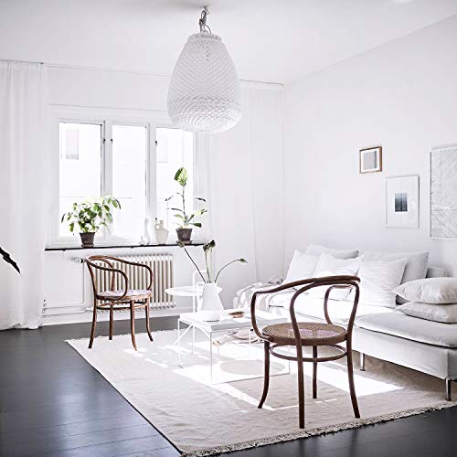 Mecpar 15.7 Inch X 118 Inch Matte White Wallpaper White Contact Paper White Peel And Stick Wallpaper Self-Adhesive Removable Wallpaper Thicken Waterproof Wallpaper For Kitchen Countertop Cabinet Wardrobe thumb #8