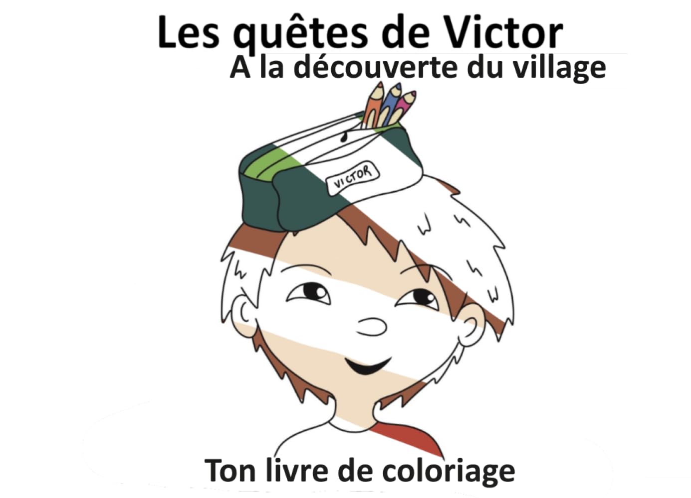 Les quêtes de Victor - cahier de coloriage
