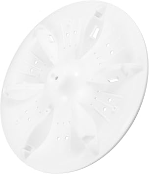 FOMIYES Washer Plate Replacement Pulsator Plate with Center Cover, Plastic Washer Agitator Assembly for Washing Machine Dryer Parts Accessory Replacement