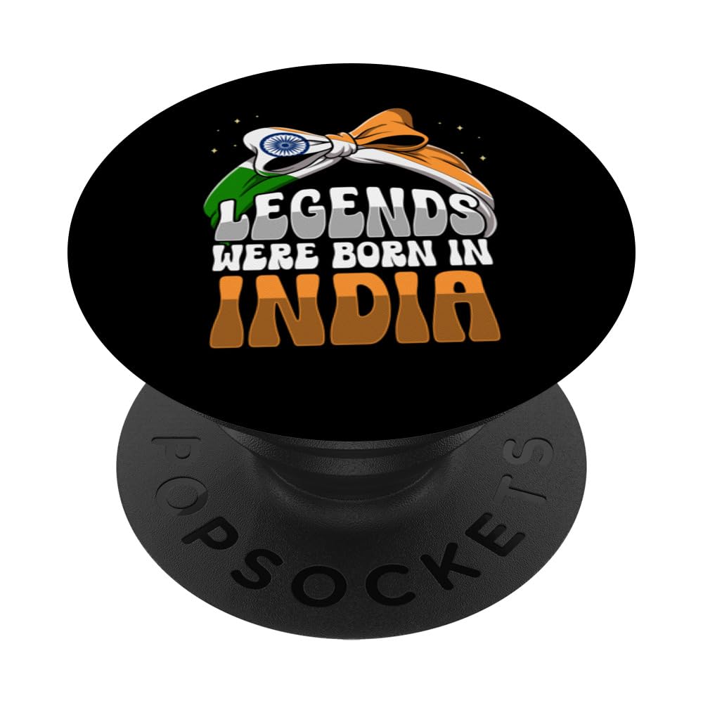 Funny Indian Flag India PopSockets Swappable PopGrip