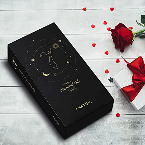 PHATOIL Essential Oils Gift Set 9 x 10ml, Pure Therapeutic Grade Aromatherapy Oils - Lavender, Eucalyptus, Ylang Ylang, Vanilla, Peppermint, Sandalwood, Lemongrass, Bergamot, Citronella - Image 8