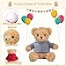JABECODIFA Osito de Peluche Personalizado con Texto Foto Personalizado Imagen de JABECODIFA Osito de Peluche Personalizado con Texto Foto Personalizado