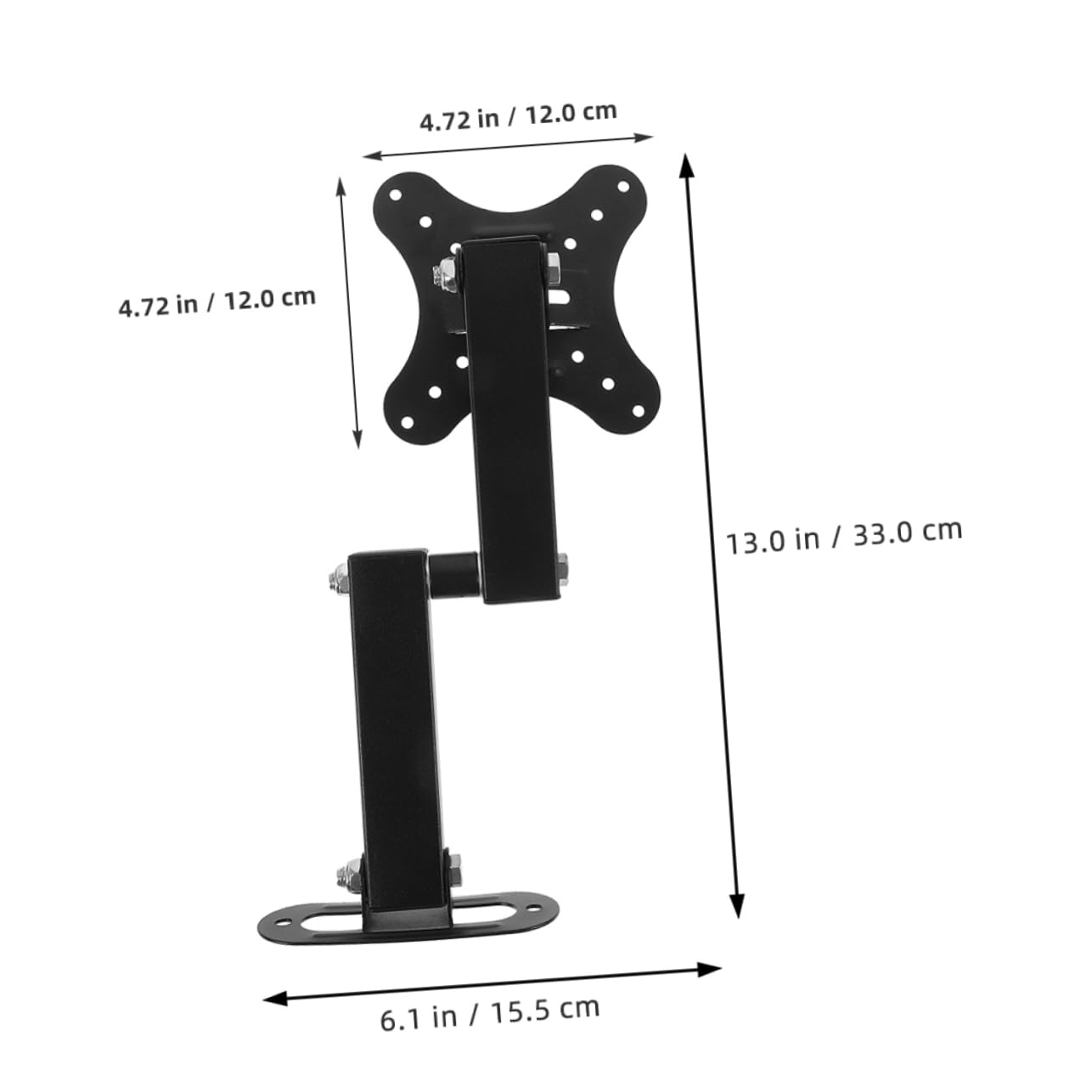 CIYODO Adjustable Monitor Stand Tv Wall Mount Bracket Wall Mount for Monitor Multifunctional Space-Saving Sturdy Construction