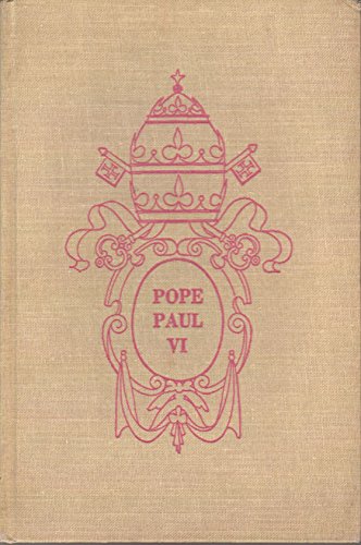 POPE PAUL VI. B01N9K1Z4A Book Cover