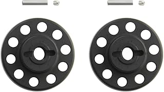 HOBOHY CW01 Aluminum Rear Wheel Hub Adapter for Tamiya RC Car CW-01 Lunch Box/Monster/Subaru-Brat Chassis Upgrades Parts