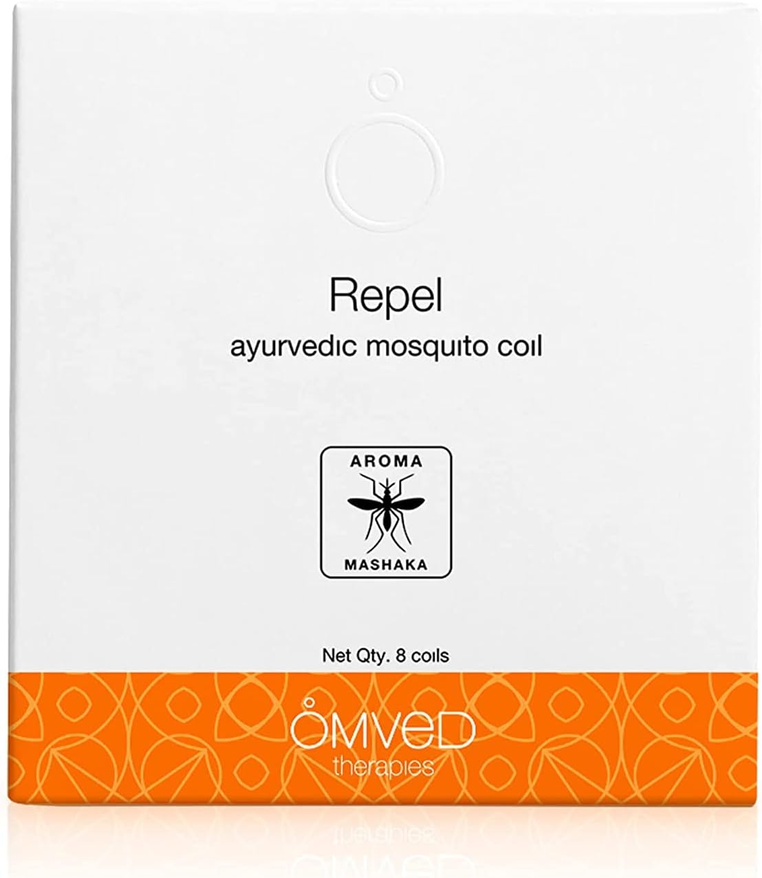 Omved Repel Ayurvedic Mosquito Coil - 8 Pieces