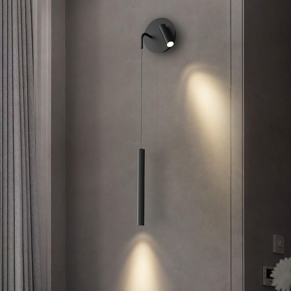 Applique Da Lettura A Muro Lampada Da Lettura A Parete Dorata - Applique Con Braccio Flessibile A Cigno, LED, Interruttore A Pressione, Per Testiera Letto Illuminazione Camera Da Letto - 5