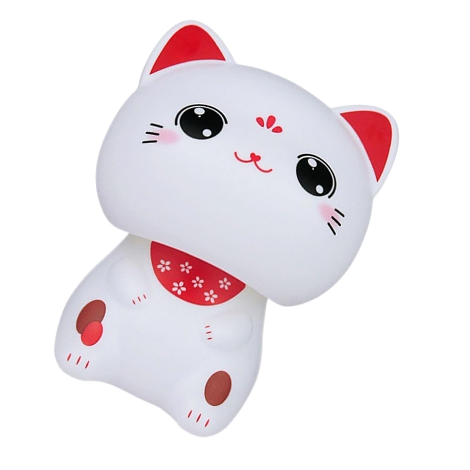 Hsioluted Smiling Successful Puss Statue Indoor Feng Shui Decoration Utilizing Sustainable Polystyrene Substance Green Puss Statue