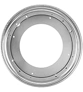 Lazy Susan 12-inch Galvanized Rotating Bearing Turntable 220-Lb Load Capacity