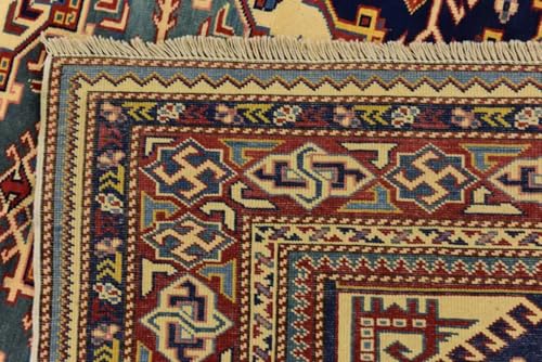 A.B.R CARPETS & RUGSPersian-Style Handwoven Carpet with a Traditional Geometric