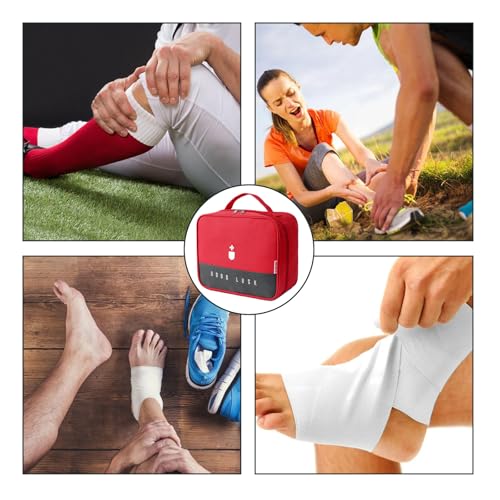 TUAKIMCE Medikament Tasche Medizinische Notfalltasche,Große Kapazität Medikamententasche Für wasserdichte Medizin Aufbewahrungstasche Medikamententasche Tragbar Für Home Office