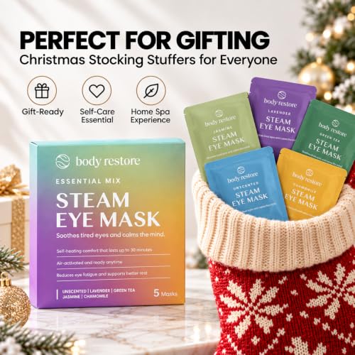 Body Restore Heated Eye Mask Warm Compress for Dry Eyes - Variety 5 Pack - image 2