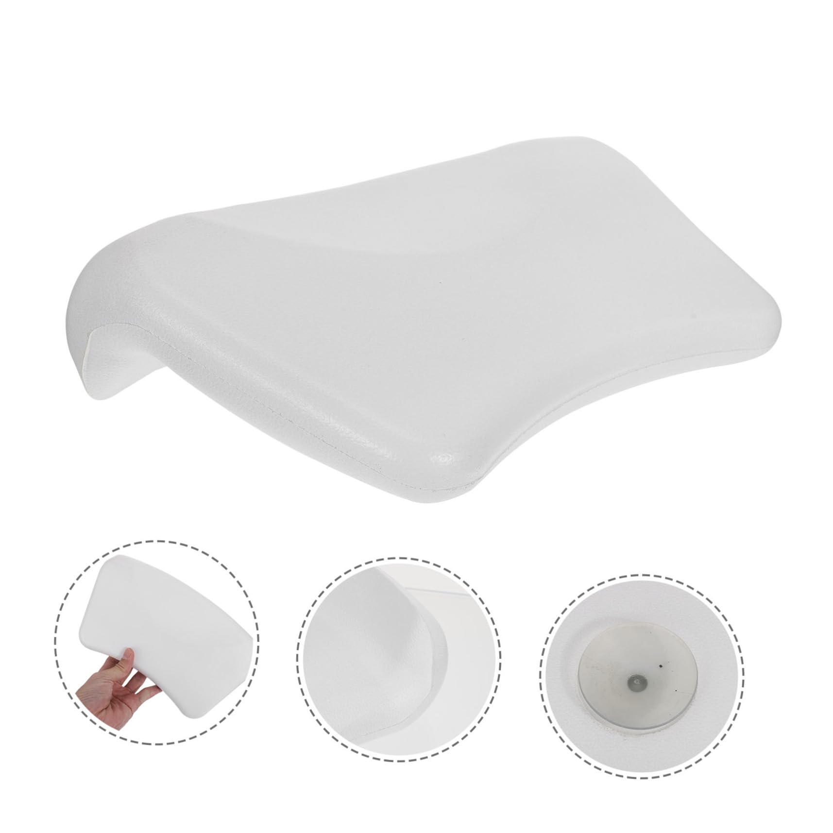 Almohada de Baño Cojín Soporte para Cuello Tamaño Relajante para Adultos Uso en SPA Hotel Hogar