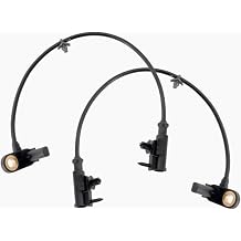Set of 2 Rear ABS Wheel Speed Sensors Left + Right, Fits for 2010-2019 Nissan 370Z w/With Sport Brakes & 2010-2011 INFINITI EX35 G37, Replaces OEM 47901-1BB1A, 47900-1BB1A, 10412