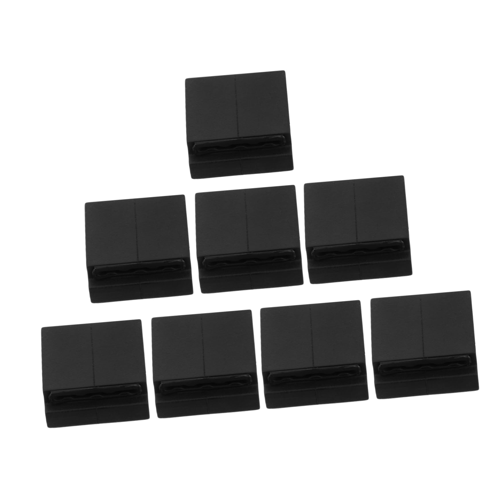 OFFSCH 8pcs Silicone Guitar Pick Holder for Ukulele Acoustic Guitar Bass Multi-functional Plectrum Clip User-friendly Design