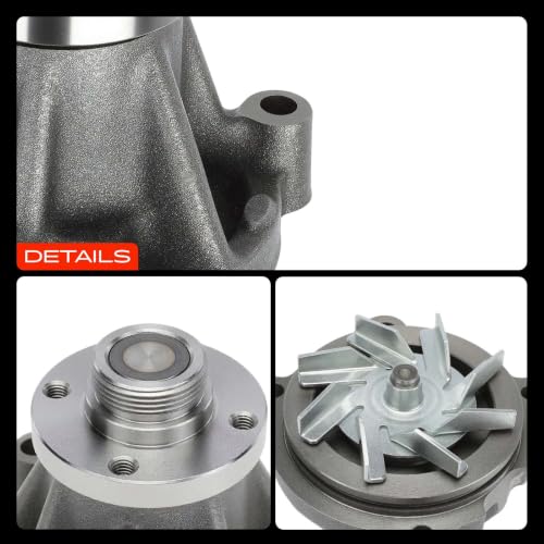 A-Premium Engine Water Pump with O-Ring Compatible with Ford F-250 F-350 F-450 F-550 Super Duty, F-650, F-750, E-350 E-450 E-550 Super Duty, E-350 Econoline, Excursion, Econoline Super Duty by A-premium - Used condition - Image 9