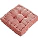 JRG Japonais Futon éponge Coussin De Chaise, Épais Tatami Mat Siège De Plancher Carré Tuffeté Chaise Coussin Office étudiant Rembourrage du Canapé-k 43x43x8cm