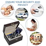 SunnyOcean Keyless Go Schutz Autoschlüssel Box, Extra Groß Faraday Box, RFID Signal Blocker Box, Autoschlüssel Safe Hülle, Anti-Diebstahl, Anti-Scanning, Anti-GPS-Tracking, 17x12,3x9,5cm (Große Größe) - 6