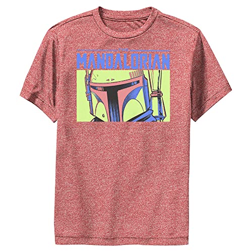 T-shirt Star Wars confortable anti-irritation en rouge chiné taille S