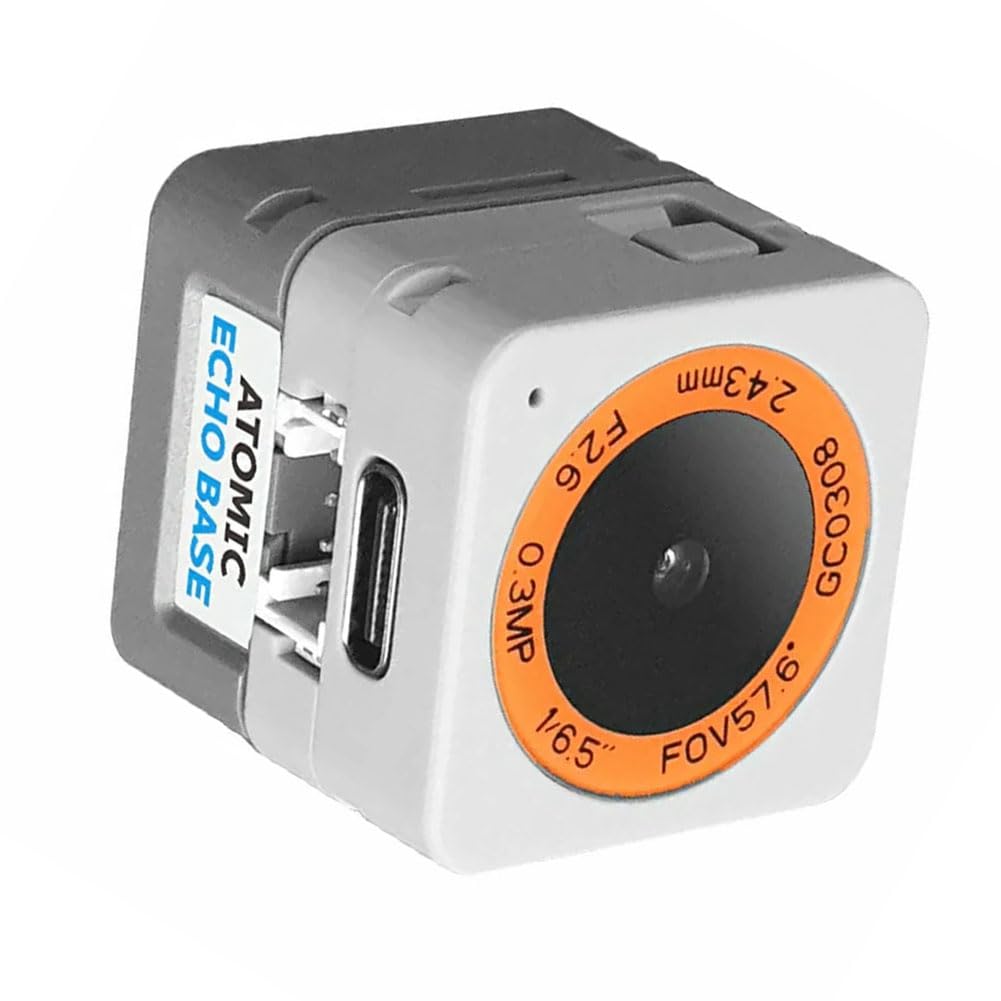 ESP32-S3 Contrôle Programmable ATOMS3R-CAM AI CHATBOT KIT Voce Base Assistant Viel
