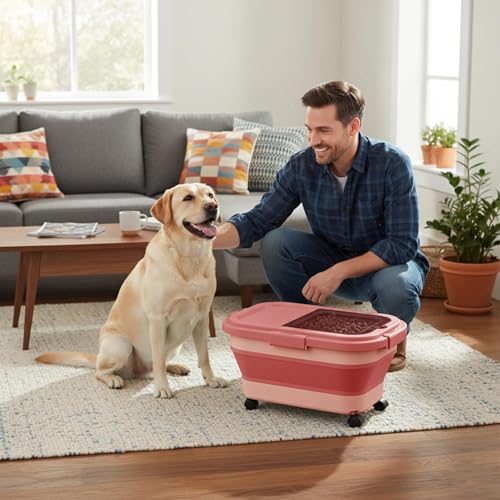 Récipient à nourriture pour chat et chien au design hermétique et durable - 3
