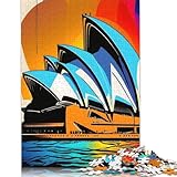 Opera Sydney Pop Art Puzzles Imposible,desafío Para Adultos Entretenimiento...