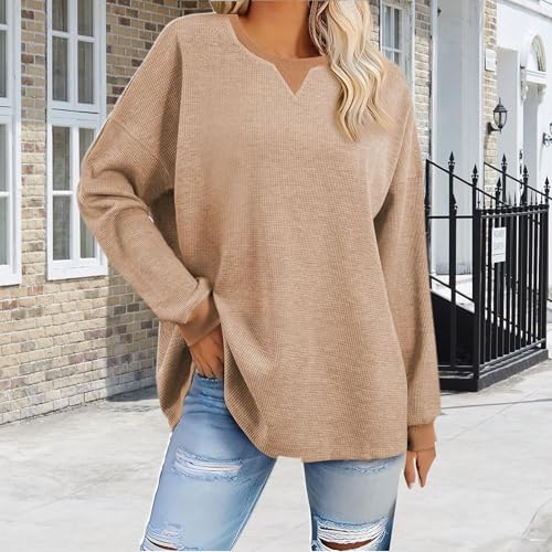 Moletom feminino grande 2024 moda outono casual gola redonda manga longa pulôver solto confortável m