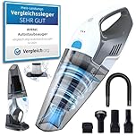 Anktel Handheld Vacuum Cleaner DE-Test winner 14.8V 9700Pa with Charging Station Hand Held Vacuum Cordless Wet&Dry with Washable Filter 25Min Work Time for Home&Car -Power Clean 2300-
