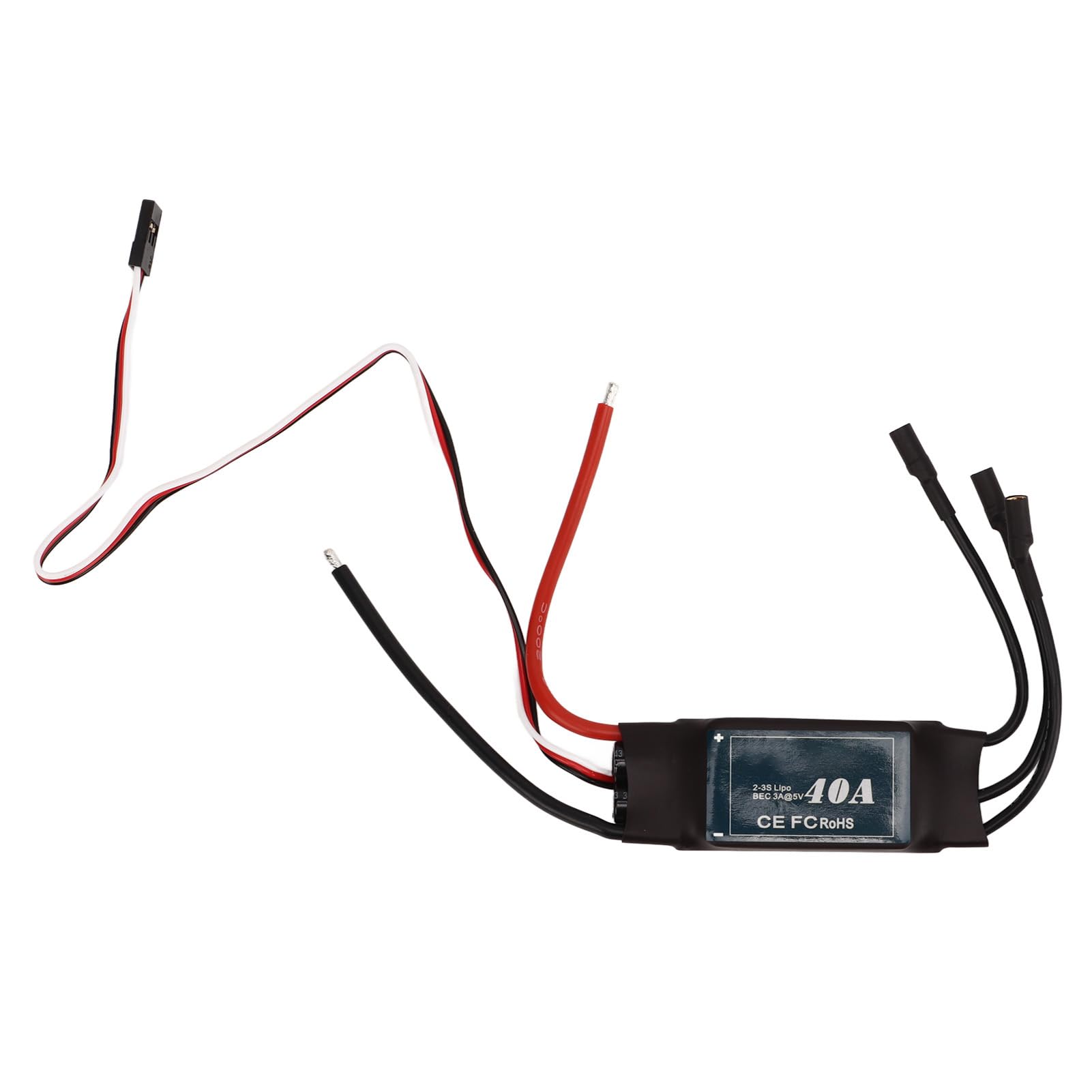 40A RC elektrischer Geschwindigkeitsregler, Leere Form, Silikon, Kupfer, bürstenloser RC-Motor, ESC zum Austausch