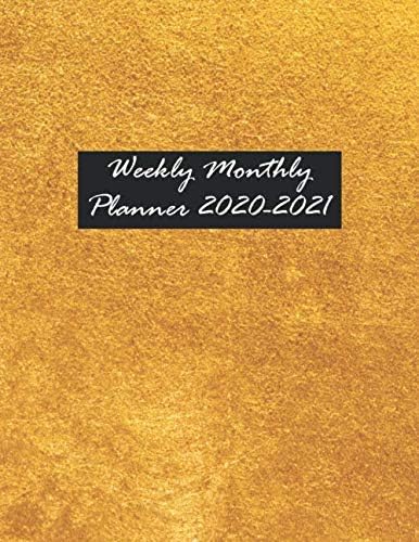 Weekly Monthly Planner 2020-2021: 2 Years Pocket Planner January To ...