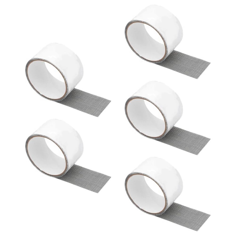 Bosiyrggrl D Window Screen Tape Anti-Mosquito Screen Repair Subsidy Curtain Mosquito Net Hole Patch Repair Self-Adhesive Screen Tape