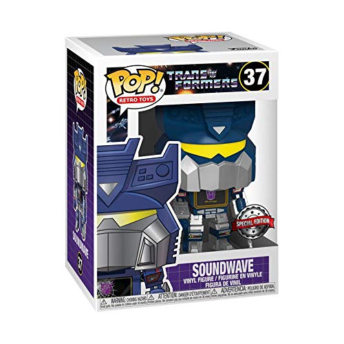Funko Pop! Transformers 37 Battle Damaged Soundwave Exclusive Figure