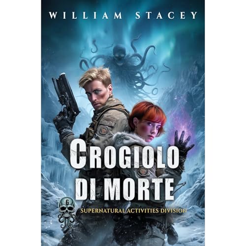 Crogiolo di morte Audiolibro Por William Stacey arte de portada