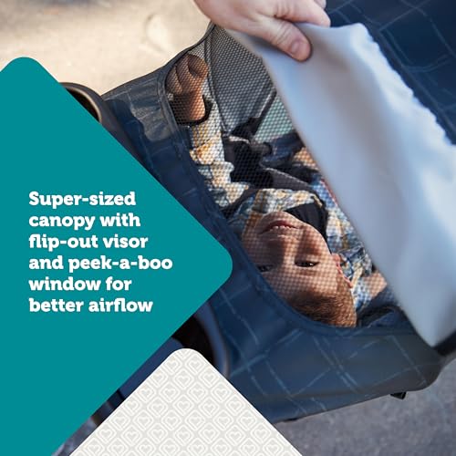 image for Safety 1st Smooth Ride QCM Travel System, Fast, 1-Hand Lift to fold, D