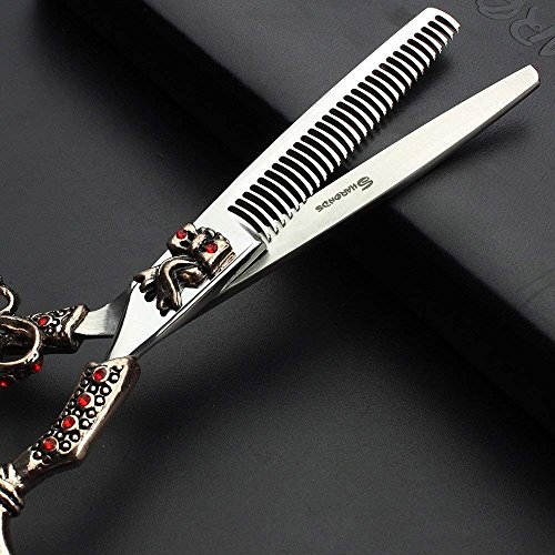 Ensemble exclusif de coupe de cheveux vintage avec ciseaux de sculpture ciselés - 5